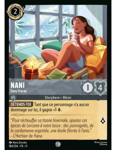 S11 - 184/204 : Nani - Sans tracas | Cartes à l'unité Lorcana
