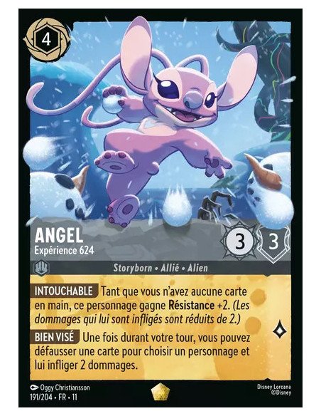 S11 - 191/204 : Angel - Expérience 624 | Cartes à l'unité Lorcana