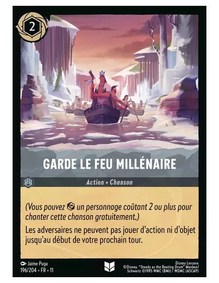 S11 - 196/204 : Garde le feu millénaire | Cartes à l'unité Lorcana