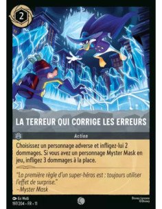S11 - 197/204 : La terreur qui corrige les erreurs | Cartes à l'unité Lorcana
