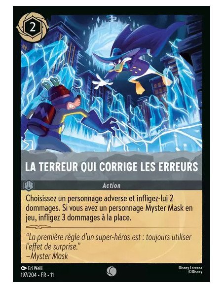 S11 - 197/204 : La terreur qui corrige les erreurs | Cartes à l'unité Lorcana