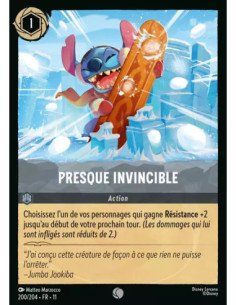 S11 - 200/204 : Presque invincible | Cartes à l'unité Lorcana