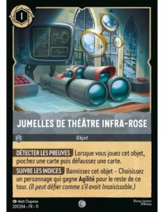S11 - 201/204 : Jumelles de théâtre infra-rose | Cartes à l'unité Lorcana