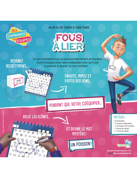 JEU FOUS À LIER - JEUX DE SOCIÉTÉ / Adultes (général)