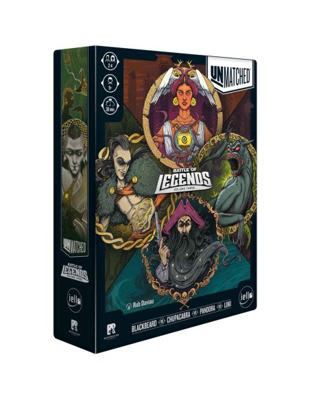 Unmatched : Combats de Légende Vol.3 - Jeu de société