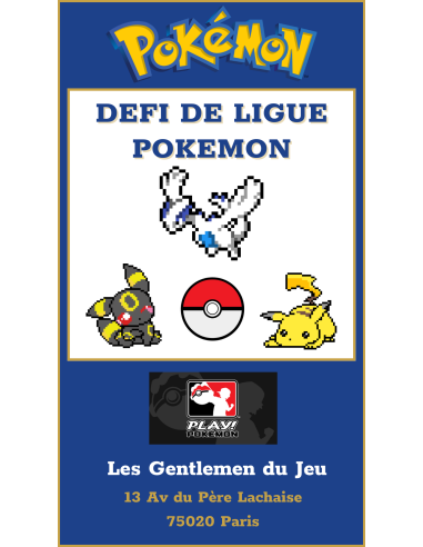 Défi de Ligue Pokémon - Dimanche 24 Mai à 14h