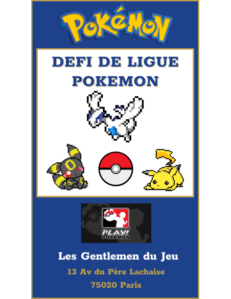 Défi de Ligue Pokémon - Dimanche 24 Mai à 14h