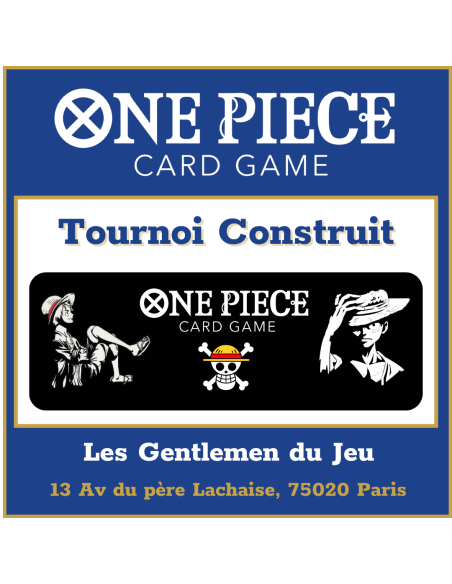 Tournoi Construit One Piece - Mardi 26 Mai à 19h30