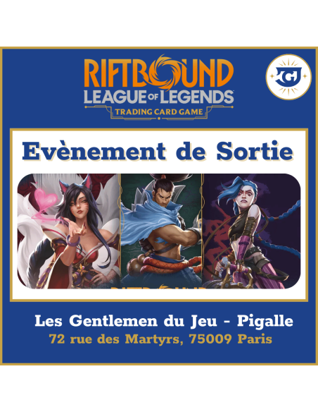 Riftbound : Evènement de Sortie Riftbound FR - Samedi 30 Mai à 14h