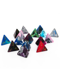CHESSEX - D4 A L'UNITE - Jeu de dés 2
