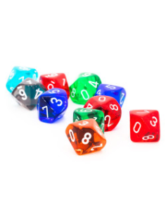 CHESSEX - D10 A L'UNITE - Jeu de dés 2