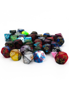 CHESSEX - D10 (dizaine) A L'UNITE - Jeu de dés