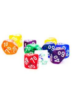 CHESSEX - D10 (dizaine) A L'UNITE - Jeu de dés 2