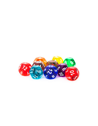 CHESSEX - D12 A L'UNITE - Jeu de dés
