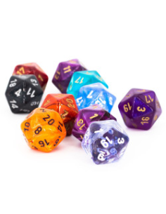 CHESSEX - D20 A L'UNITE - Dé à jouer