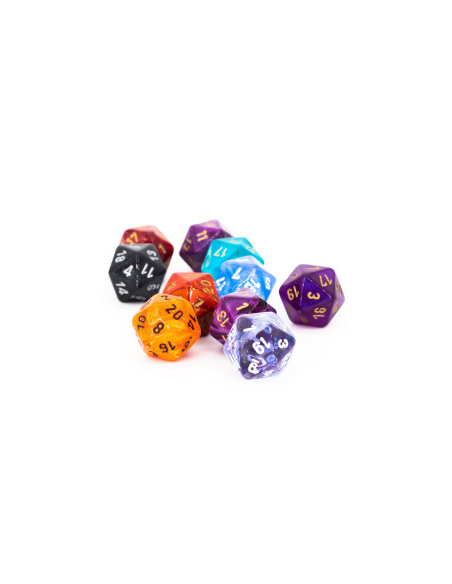 CHESSEX - D20 A L'UNITE - Dé à jouer