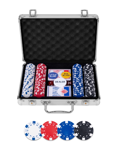 Malette Poker métal - Accessoire de Poker