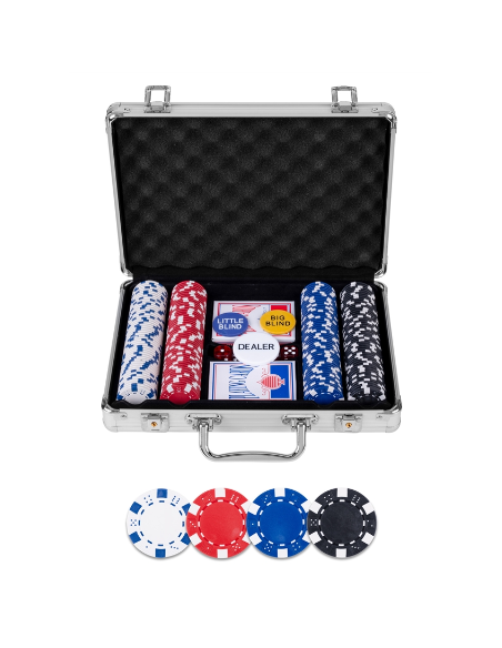 Malette Poker métal - Accessoire de Poker
