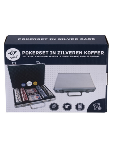 Malette Poker métal - Accessoire de Poker