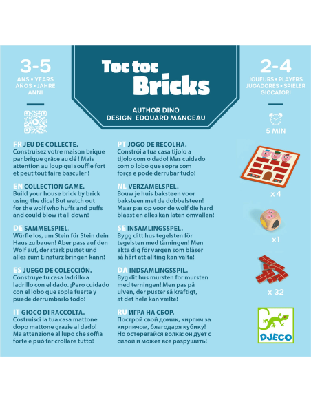Toc Toc Bricks - Jeu pour enfant