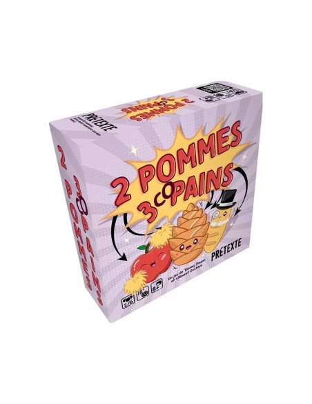2 pommes, 3 co-pains - Jeu de société