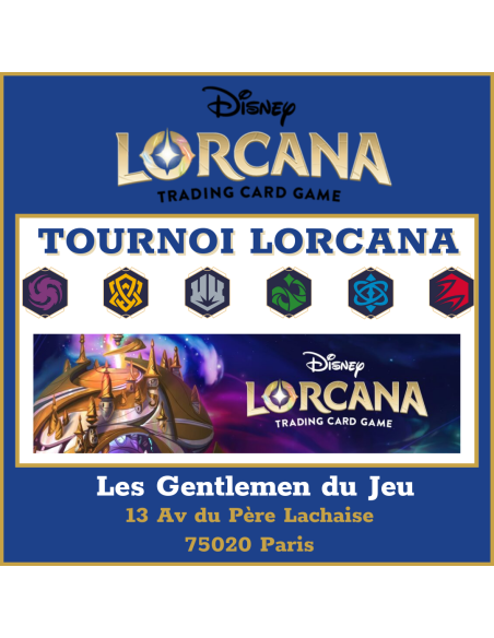 Tournoi Lorcana aux Gentlemen du Jeu
