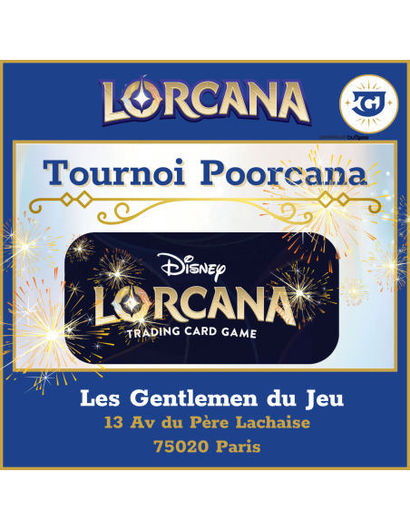 Tournoi Lorcana : Poorcana - Mercredi 10 Juin à 19h30