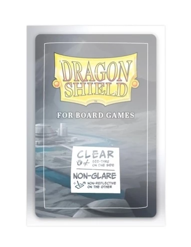 Board Game Sleeves - European Mini - 45x68mm (x100) Dragon Shield