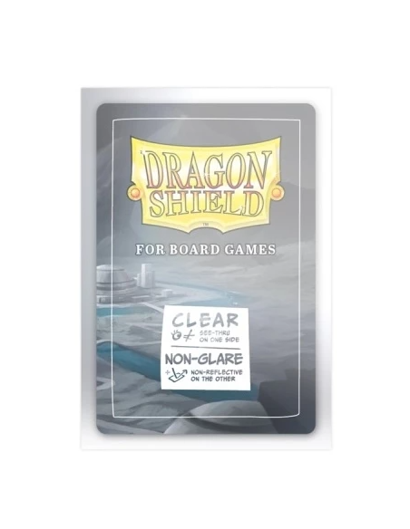 Board Game Sleeves - European Mini - 45x68mm (x100) Dragon Shield