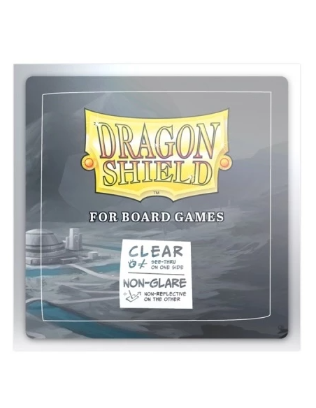 Board Game Sleeves - Square - 70x70mm (x100) Dragon Shield