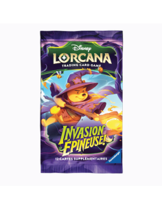 Image du booster lorcana chapitre 13 avec un visuel de Monstres et Compagnie 2