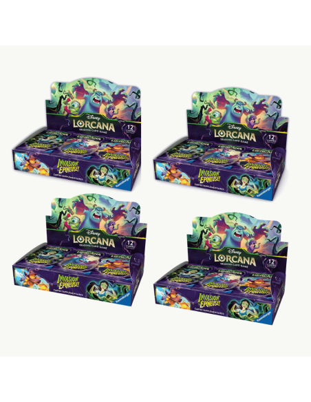 Image de 4 Displays Lorcana Chapitre 13 : Invasion Epineuse