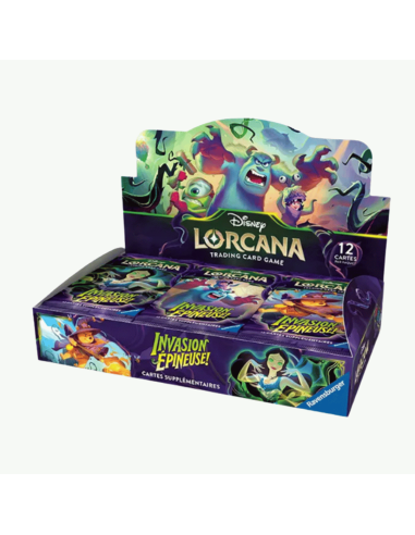 Disney Lorcana : Display 24 Boosters - Chapitre 13 : Invasion Epineuse