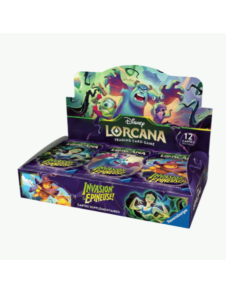 Disney Lorcana : Display 24 Boosters - Chapitre 13 : Invasion Epineuse