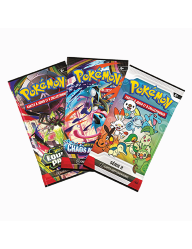 Pokémon : Coffret Illustration Premiers Partenaires Série 2 - Cartes Pokémon