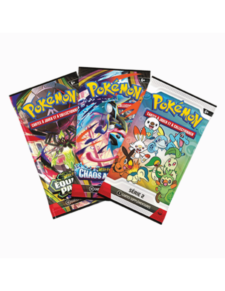 Pokémon : Coffret Illustration Premiers Partenaires Série 2 - Cartes Pokémon