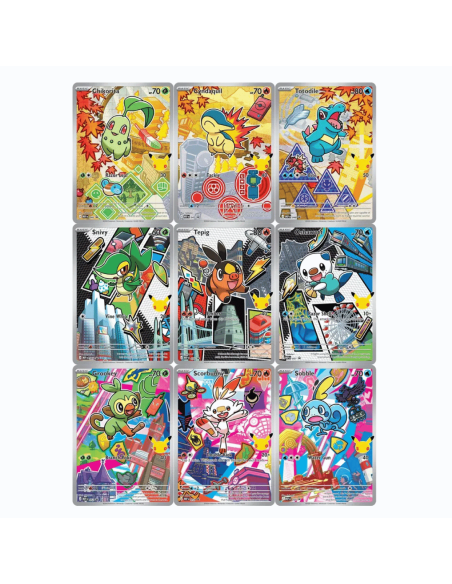 Images des cartes contenues dans le booster Premiers Partenaires Série 2