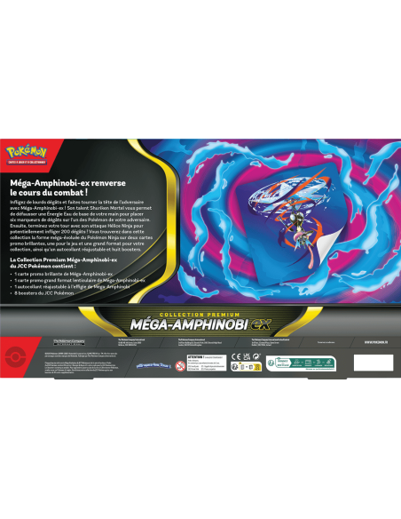 Image du dos du coffret Mega Amphinobi