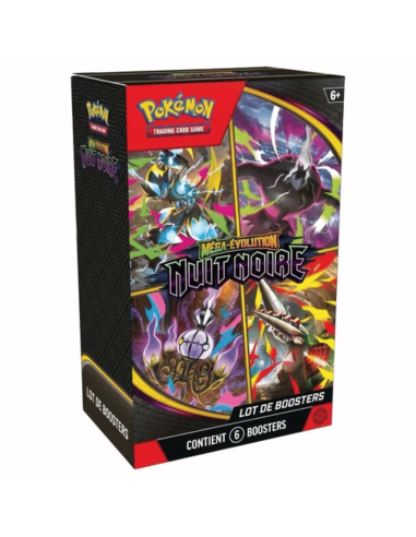 Image du bundle 6 Booster ME05 : Nuit Noire