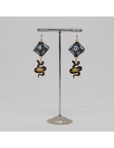 Boucles d'oreilles dés - Bijoux pour joueurs - Frimaë la Rolliste 2