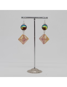 Boucles d'oreilles dés - Bijoux pour joueurs - Frimaë la Rolliste