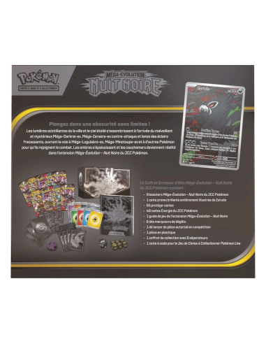 Pokémon ME05 : Coffret Dresseur d'Elite - ETB Nuit Noire - Cartes Pokémon