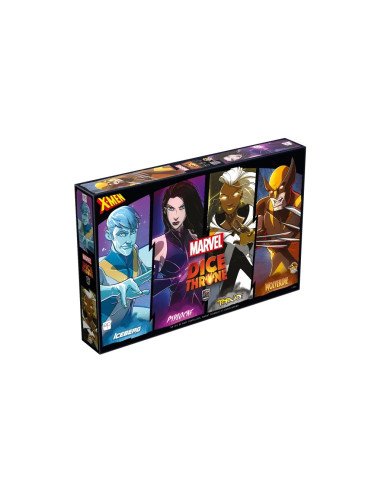 Dice Throne Marvel : Iceberg, Psylocke, Tornade, Wolverine - Jeu de société