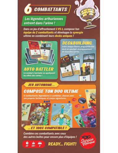 Tag Team: L'Heritage d'Arthur - Jeu de société