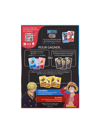Traitres à bord - One Piece - Jeu de société