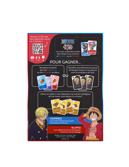 Traitres à bord - One Piece - Jeu de société