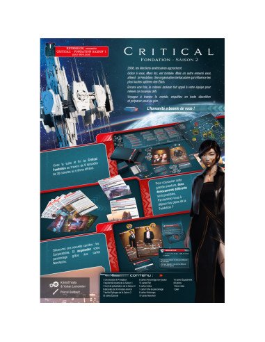 Critical : Fondation - Saison 2 - Jeu de rôle