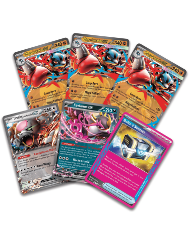 Pokémon : Deck de Combat de Ligue Mega-Lucario Ex - Jeu de cartes