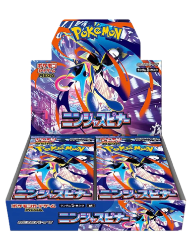 Pokémon m4 : Display de 30 Boosters Ninja Spinner (Japonais)