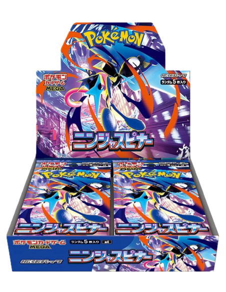 Pokémon m4 : Display de 30 Boosters Ninja Spinner (Japonais)